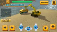 Rio areia escavadeira simulador 3d Screen Shot 0