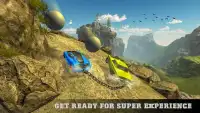 Chained Cars VS Rolling Ball - Offroad Racing Game Screen Shot 2