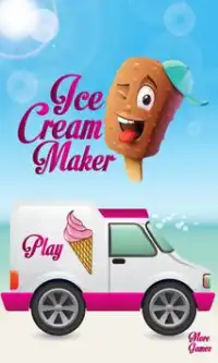 स्वादिष्ट आइसक्रीम बनाने खेल: पाक कला मुक्त बच्चों Screen Shot 0
