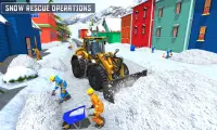 Snow Heavy Excavator Simulator 2019 Screen Shot 0