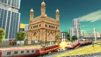 Indian Train Games 2020: simulador de trem Screen Shot 4