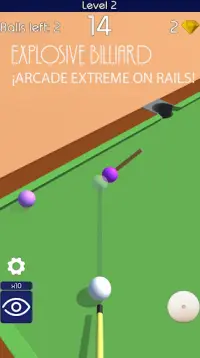 Explosive Billiard - Extreme Arcade PRO 8 Ball Top Screen Shot 0