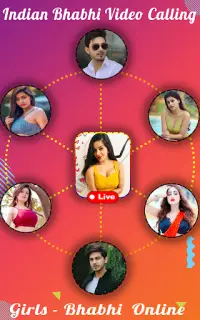 Indian Bhabhi Hot Video Chat, Hot Girls Chat Screen Shot 4