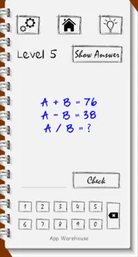 Math Puzzle Screen Shot 2