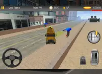 Schoolbus Sürüş 3D Sim 2 Screen Shot 5