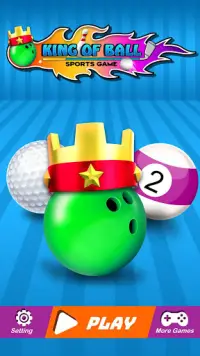 King of Ball Sports Game Screen Shot 0