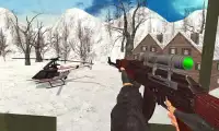 Sniper shooting mountain survival Screen Shot 1