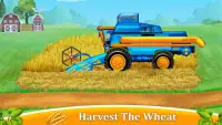 Harvest Land Farm-Tractor Game Screen Shot 0