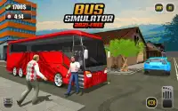 Big City Bus Passenger Transporter: Coach Bus Game Screen Shot 0