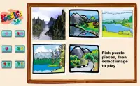 Landscape Jigsaw Puzzles Games Screen Shot 0