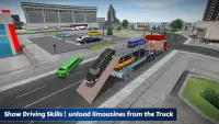 Limo Transporter Trailer Truck Screen Shot 13