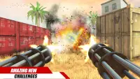 Desert Gunner Strike 2021- Machine Gun War Games Screen Shot 4