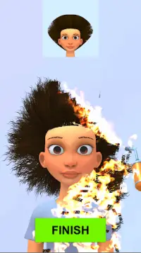 Fire Haircut Screen Shot 1