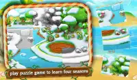 Seasons Kids Learning Games Screen Shot 2