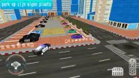 extreem het rijden school- cops auto parkeren 3D Screen Shot 4