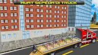 Bicycle Transport Truck Drive 2018 Screen Shot 2