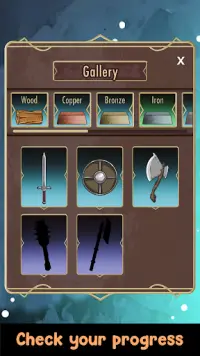 Medieval Clicker Blacksmith Screen Shot 3