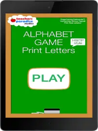 Alphabet Practice Manuscript Handwriting - HWTP Screen Shot 2