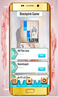 Tap Blue Magic - Blackpink Easy Piano Ubin Games Screen Shot 0