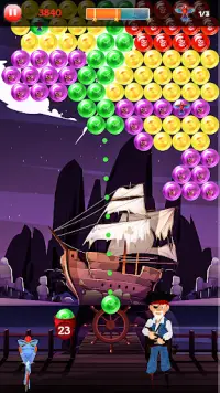 Pirate Bubble Shoot Screen Shot 3