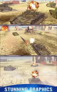 حرب دبابات الانتقام 3D: بب معركة Screen Shot 2