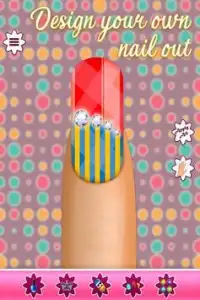 爪の化粧サロン - 女の子のためのファッションゲーム Screen Shot 2
