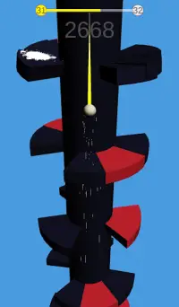 Helix Jump Ball - Fall Screen Shot 2
