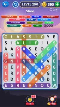 Word Search 365 - Free Puzzle Casual Game Screen Shot 2