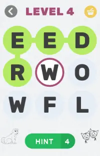 Wordy Words Animal Finder - Missing Words Screen Shot 3