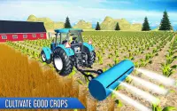 Tractor Thresher Games 3D: Farming Games Screen Shot 3