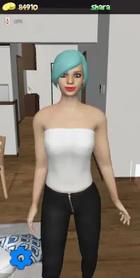 My Virtual Girl at home Pocket Girlfriend Shara 3D Screen Shot 0