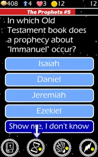Bible Basics Trivia Quiz Game Screen Shot 9