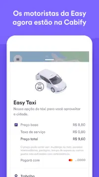 Easy Taxi, um app da Cabify Screen Shot 0