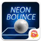 Neon Bouncy Ball: Simplest Ball Block Game Ever