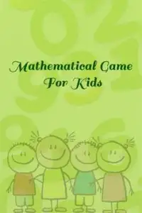 Mathematical game for kids Screen Shot 0