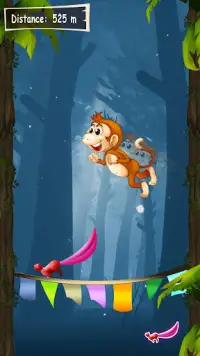 เกมส์ลิงวิ่งป่า Screen Shot 4