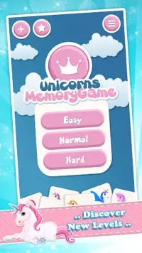 Memory game for kids: Unicorns Screen Shot 4