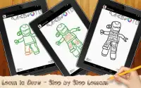 Learn to Draw Lego Superheroes Screen Shot 5