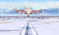 Snow Cargo Jet Landing 3D Screen Shot 12