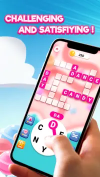 Word Sweets - Crossword Puzzle Game Screen Shot 1