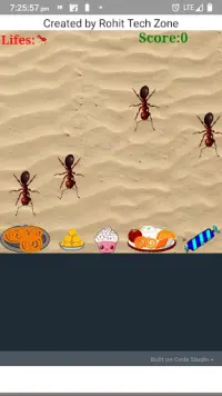 Smash the ant Screen Shot 1
