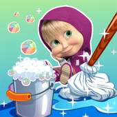 Masha and the Bear: Cleaning House  for baby dool