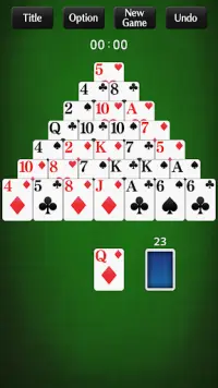 Pyramid Solitaire[card game] Screen Shot 4