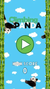 Climbing Panda - Free Offline Screen Shot 0