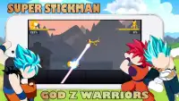 Super Stickman: Krieg von Xeno God Z Warrior Screen Shot 1