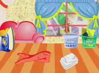 washing clothes Girls Games Screen Shot 5