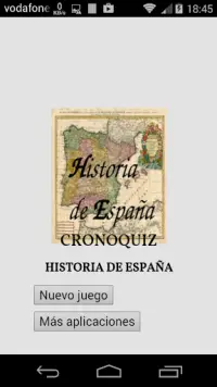 CronoQuiz Historia de España Screen Shot 0