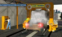 Rửa xe trạm xăng trò chơi đậu xe: Cửa hàng sơn xe Screen Shot 2