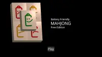 Battery Friendly Mahjong Free Screen Shot 0