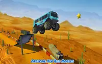 Monster Bus Stunt Racer Screen Shot 1
